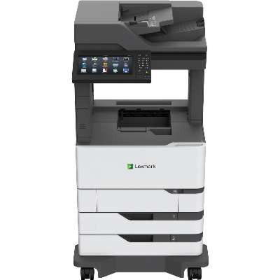 Imprimante multifonction monochrome Lexmark MX822ADE, conforme TAA, CAC, 55 ppm