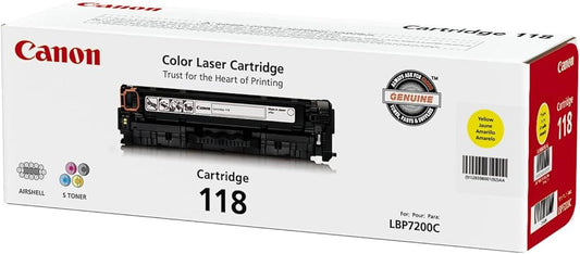 Cartouche de toner jaune Canon 118, CRG118 Y, 2659B001