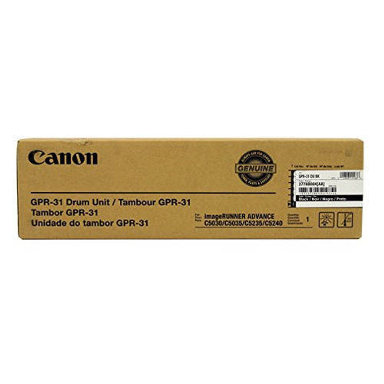 Unité de tambour noire Canon GPR-31 pour la série imageRUNNER ADVANCE