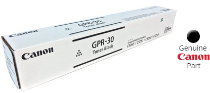 Cartouche de toner noir Canon GPR‑30, rendement de 44 000 pages