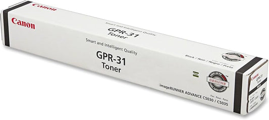 Cartouche de toner noir Canon GPR-31, rendement de 36 000 pages