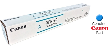 Cartouche de toner cyan Canon GPR-30, rendement de 38 000 pages
