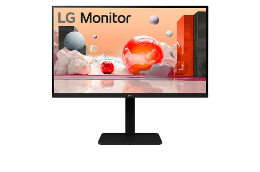 Moniteur IPS FHD LG 27BA450-B 27 pouces avec HDMI, D-Sub et support inclinable/pivotant