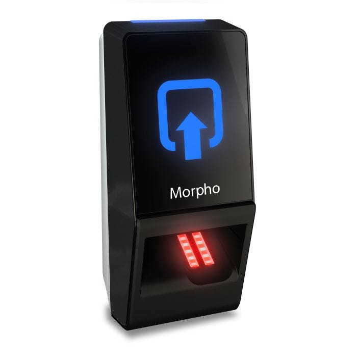 Lecteur multiple BOSCH MorphoAccess SIGMA Lite, identification 1:10 000 en 1 s
