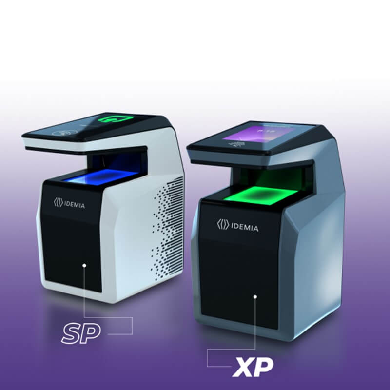 Lecteur d'empreintes digitales 3D sans contact Bosch MorphoWave Compact MDPI