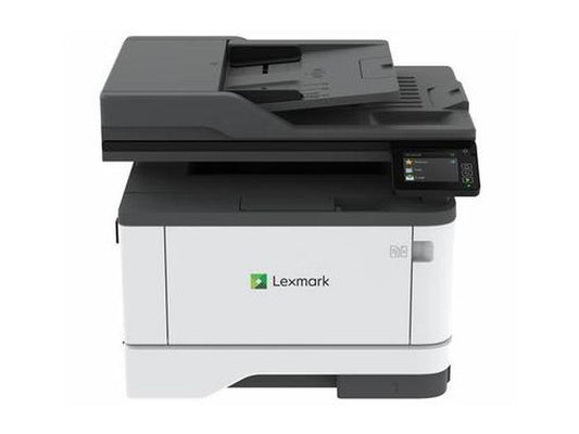 Lexmark MX431adn is a high-performance monochrome laser multifunction printer designed for secure, high-volume business printing. It features fast 42 ppm output, automatic duplexing, and robust connectivity via USB and Gigabit Ethernet. With TAA compliance and a recommended monthly volume of 800 to 8000 pages, it's ideal for government and corporate environments that demand reliability, speed, and compliance.