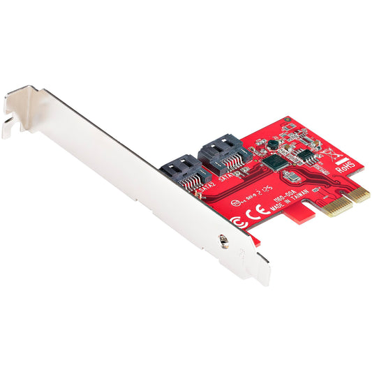 StarTech 2-Port SATA III 6Gbps PCIe 2.0 Expansion Card