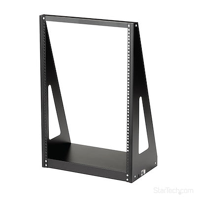 STARTECH 2POSTRACK16 Rack de bureau robuste à 2 montants 16U