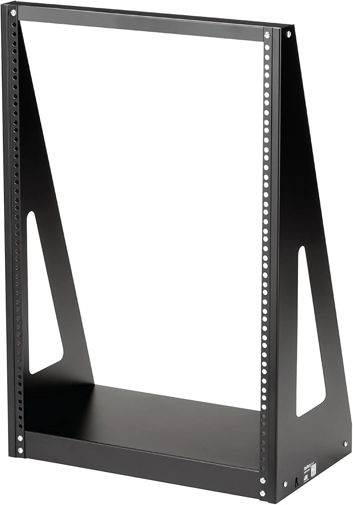 STARTECH 2POSTRACK16 Rack de bureau robuste à 2 montants 16U