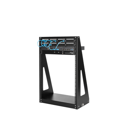 STARTECH 2POSTRACK16 Rack de bureau robuste à 2 montants 16U