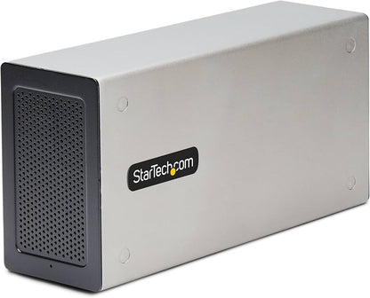StarTech Thunderbolt 3 Dual PCIe Expansion Chassis, 8K/4K Output, Toolless