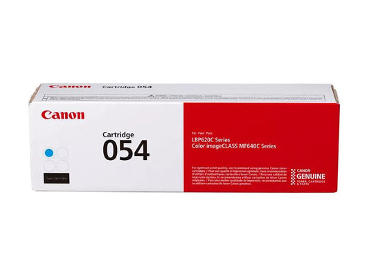 The Canon 054 Cyan Toner Cartridge delivers professional color output for compatible Canon laser printers, including LBP and MF series models. Designed for standard-duty use, this cartridge prints up to 1,200 pages based on ISO/IEC standards, ensuring consistent performance and vibrant cyan color reproduction. TAA-compliant and manufactured in Japan, it’s a reliable choice for government and enterprise applications.