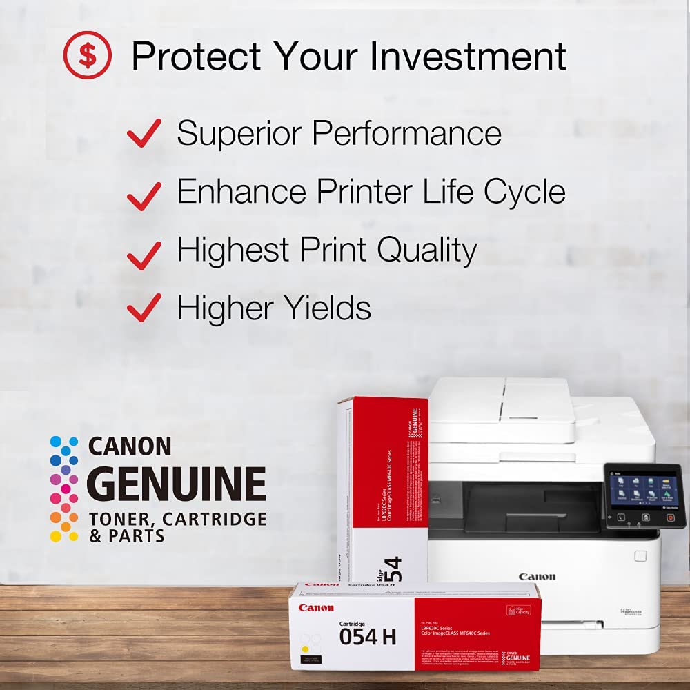 Cartouche de toner jaune haute capacité Canon 054 – 3025C001