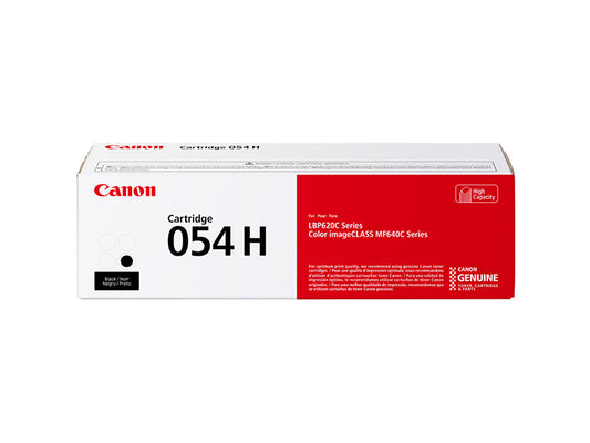The Canon 054 High-Capacity Black Toner Cartridge delivers outstanding performance for compatible Canon printers. Designed to produce up to 3,100 pages (ISO/IEC standard), this cartridge ensures consistent print quality ideal for high-output environments. Made in Japan and TAA-compliant, it’s the reliable choice for professional productivity.