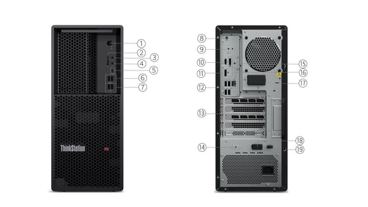 Lenovo ThinkStation P3 Tour i5-13500 32 Go SSD 1 To RTX 4500 W11P