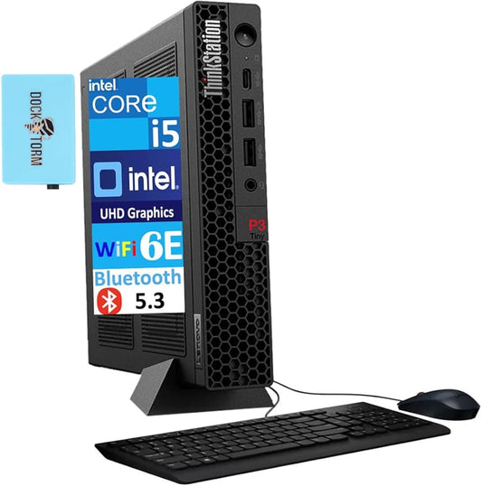 Lenovo ThinkStation P3 Tiny, i5-13500, 32 Go de RAM, SSD 1 To, Windows 11 Pro
