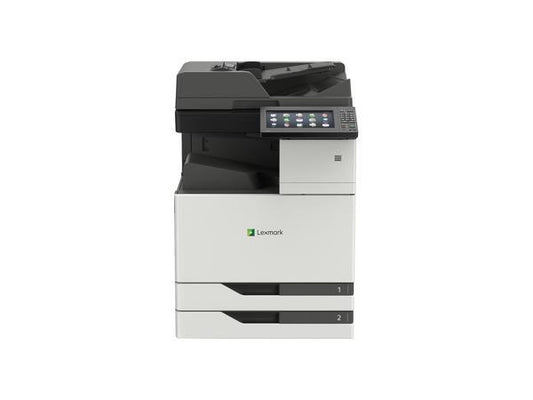 The Lexmark CX921DE LV TAA CAC ENABLED is a high-performance multifunction color laser printer designed for medium to large workgroups. It delivers print, scan, copy, and fax capabilities with a print speed of up to 35 ppm in both color and black & white. With flexible media handling, high-resolution output, and TAA compliance, it suits government and enterprise environments.