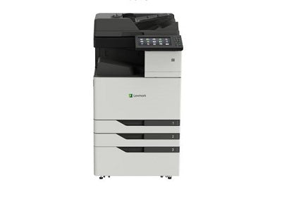 Lexmark CX924dxe is a high-performance TAA-compliant color laser multifunction printer designed for demanding business environments. It offers robust printing, copying, scanning, and faxing features with speeds up to 65 pages per minute and a large 10-inch color touchscreen interface. Engineered for reliability and versatility, it supports a monthly print volume of 8,000 to 50,000 pages and includes a 1-year onsite, next-business-day service.