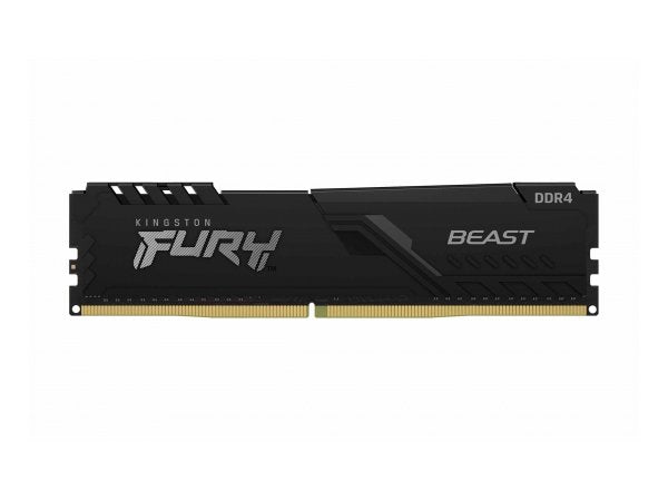 The Kingston 32GB DDR4 3600MHz FURY Beast Black DIMM offers high-speed performance ideal for demanding computing tasks. With a 32GB capacity and CL18 latency, it delivers reliable system responsiveness and supports TAA compliance for government and enterprise use cases. Its sleek black design makes it a great match for performance-oriented builds.