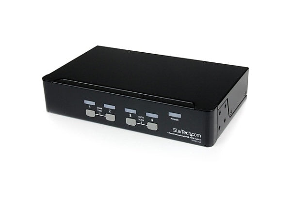 StarTech 4 Port VGA USB KVM Switch with Hub SV431USB