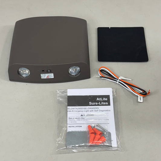 COOPER Lighting Solution Sure-Lites Sealed Nickel Cadmium Battery Black 13017173