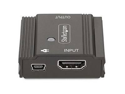 33FT (10M) 8K 60HZ HDMI SIGNAL BOOSTER, ACTIVE HDMI 2.1 INLINE REPEATER AND VIDEO SIGNAL AMPLIFIER UP TO 8K 60HZ/4K 120HZ, COMPACT HDMI CABLE EXTENDER