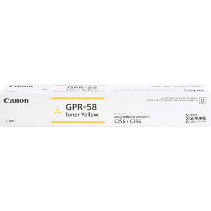Étiquettes en papier blanc mat Canon CM4000 4 po x 1,5 po, 3 rouleaux/boîte