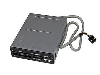 Add fast and versatile card access to your desktop PC with the StarTech 3.5in USB 2.0 Internal Memory Card Reader. Designed to fit standard internal drive bays, it supports 22 different flash memory formats including MicroSD, CF, and xD cards. It offers plug-and-play functionality without drivers across operating systems.