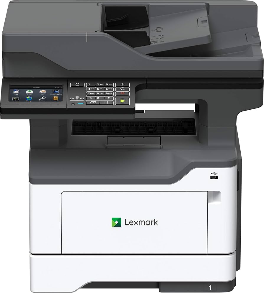 Imprimante multifonction monochrome Lexmark MX521ade, recto verso, 46 ​​ppm, USB/Gigabit Ethernet