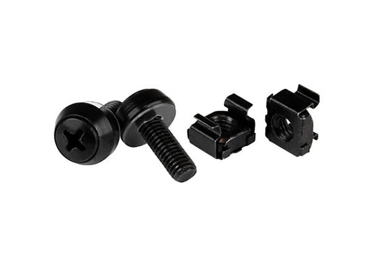 Écrous cage M6 StarTech pour montage en rack, lot de 50