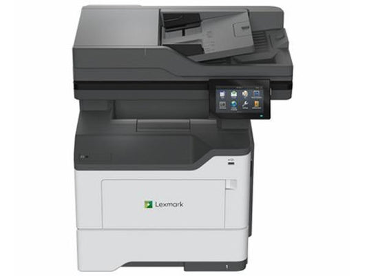The Lexmark MX532adwe is a high-performance monochrome multifunction laser printer designed for demanding office environments. It features fast print and copy speeds up to 44 ppm, a 100-sheet automatic document feeder, and duplex capabilities for efficient document handling. With built-in network interfaces and TAA compliance, it supports secure, scalable deployment across a wide range of organizational settings.