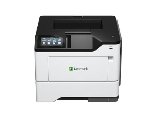 Lexmark MS632dwe TAA Low Voltage Mono Printer delivers enhanced productivity with up to 50 pages per minute and a high-yield toner of up to 31,000 pages. It features a fast first-page-out time, high-resolution output, and a user-friendly 4.3-inch touchscreen interface, making it suitable for demanding office environments. With comprehensive connectivity options and TAA compliance, it supports secure and flexible deployment.