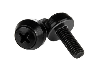 Vis de montage en rack StarTech M6, lot de 50, noires