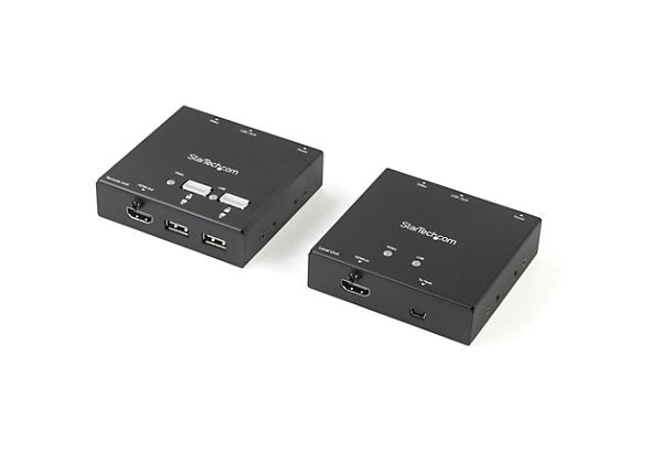 Rallonge HDMI CAT6 StarTech avec port USB, 50 m, 1080p, hub USB 4 ports