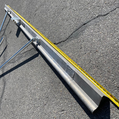 KRAFT TOOL CO. Extru-Lite Magnesium Paver 123.5” handle 144” x 4.5” screed CC291