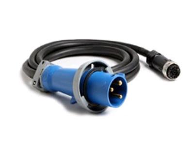 The IBM DPI 32a Cord (IEC 309 3P+N+G) from Lenovo is a high-current power cable designed for enterprise-grade power distribution. It features a male IEC-309 connector on one end and a female counterpart on the other, ensuring secure and reliable connections in demanding environments. TAA compliance and Mexican origin make it suitable for government or regulated deployments.