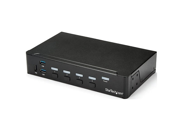 Commutateur KVM HDMI 4 ports StarTech avec prise en charge USB 3.0 et audio