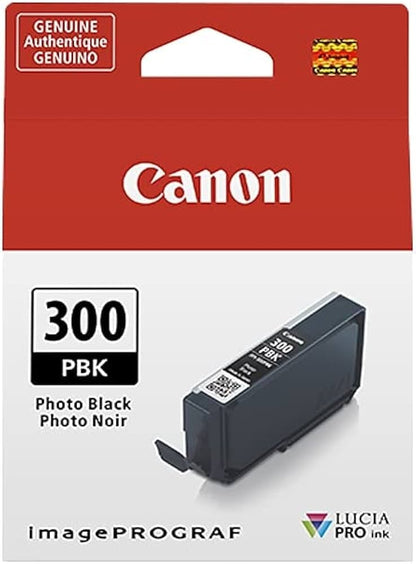 Réservoir d'encre noire photo Canon PFI-300 pour imagePROGRAF PRO-300