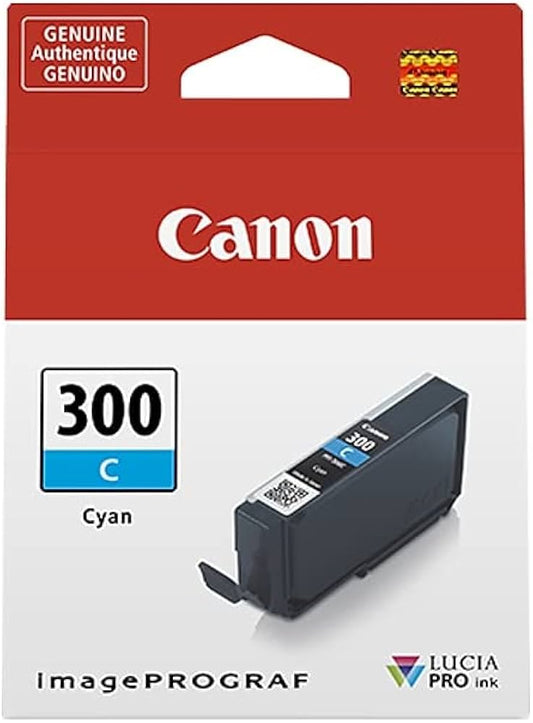 Réservoir d'encre cyan Canon PFI-300 pour ImagePROGRAF PRO-300