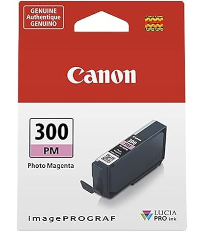 Réservoir d'encre magenta photo Canon PFI-300 pour imagePROGRAF PRO-300