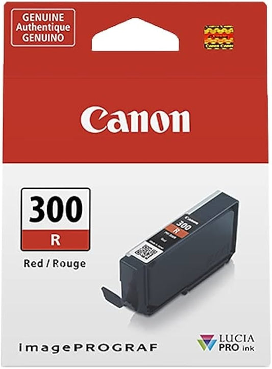 Réservoir d'encre rouge Canon PFI-300 pour imagePROGRAF PRO-300