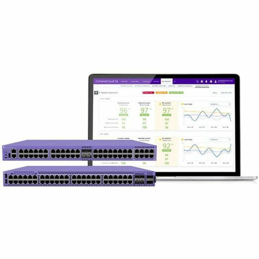 Commutateur multi-ports empilable Extreme Networks 4220-4MW-20P-4X 24 ports, PoE 370 W