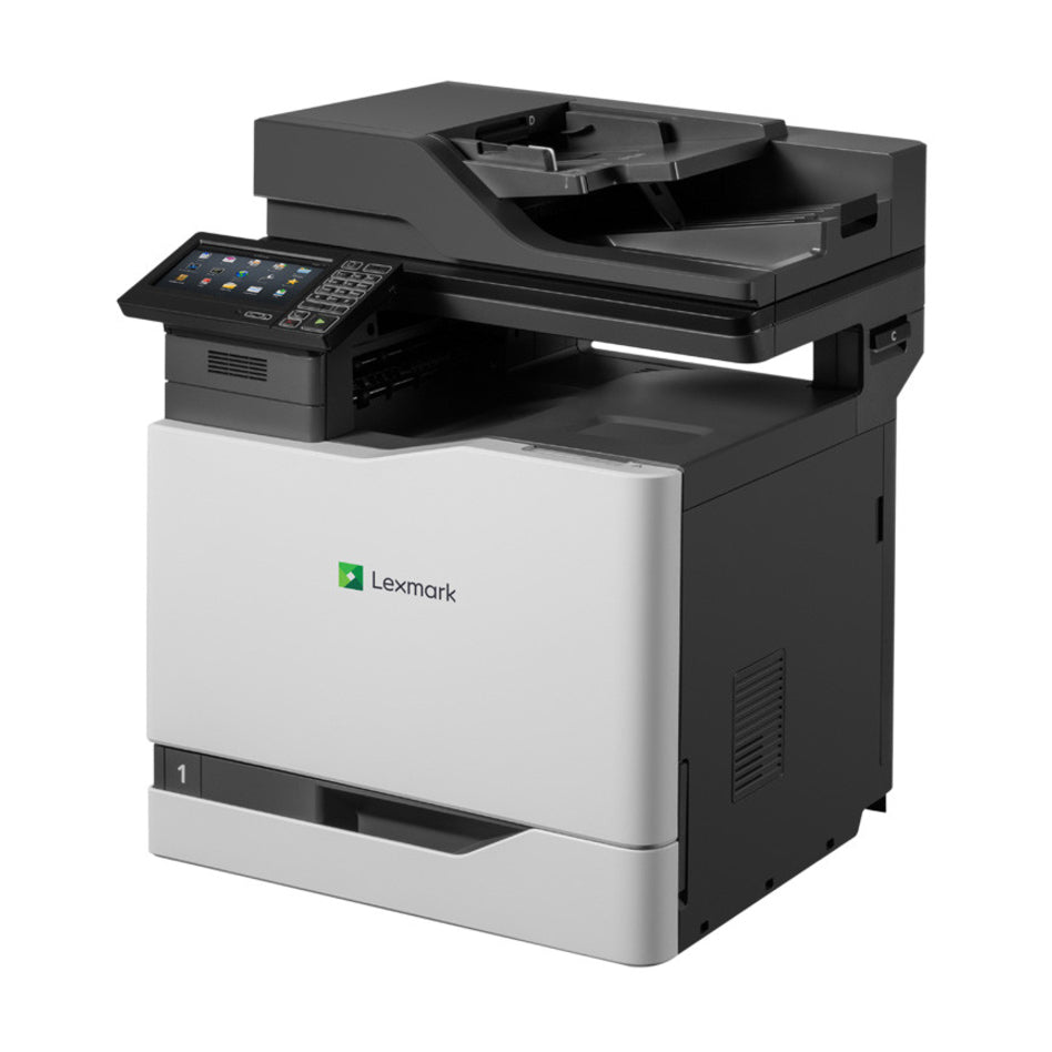 Imprimante multifonction laser couleur Lexmark CX820de, 52 ppm, recto verso, 2 Go de RAM - JP Morgan Chase uniquement