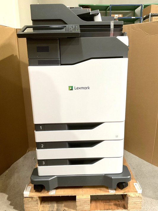 Imprimante multifonction laser couleur basse tension LEXMARK CX860dtfe, 60 ppm, recto verso