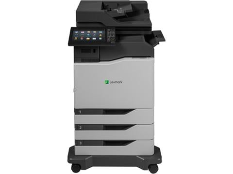 The Lexmark CX825dtfe delivers high-performance color laser printing, copying, scanning, and faxing in a reliable multifunction format. With blazing print speeds up to 55 ppm and a first-page-out time as fast as 6.5 seconds, this TAA-compliant solution is engineered for demanding office environments. Ideal for workgroups with high daily output expectations, it offers robust features including duplex printing, high-resolution output, and industry-standard Gigabit Ethernet connectivity.