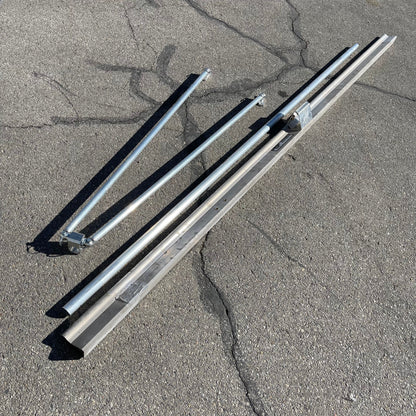 KRAFT TOOL CO. Extru-Lite Magnesium Paver 123.5” handle 144” x 4.5” screed CC291