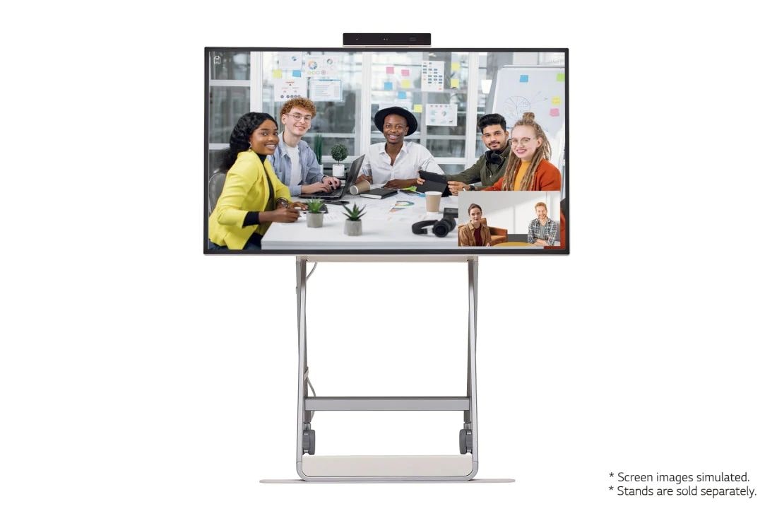 LG 43HT3WJ-B 43" UHD Touch Display with Camera and Microphone
