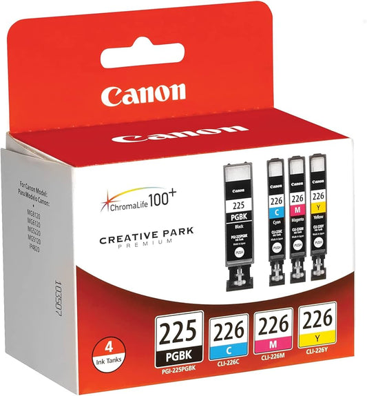 Pack de cartouches d'encre 4 couleurs Canon PGI-225/CLI-226