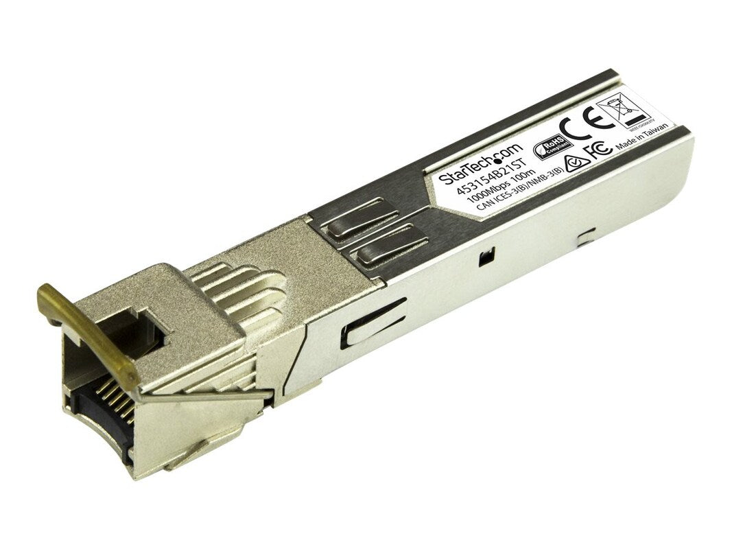 Émetteur-récepteur SFP 1 GbE en cuivre compatible StarTech HPE 453154-B21