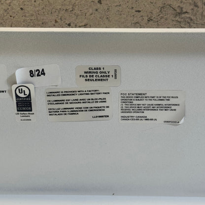 METALUX Surface Mount Kit for Lighting Fixture Sz 1’X4’ White SK-14-WT